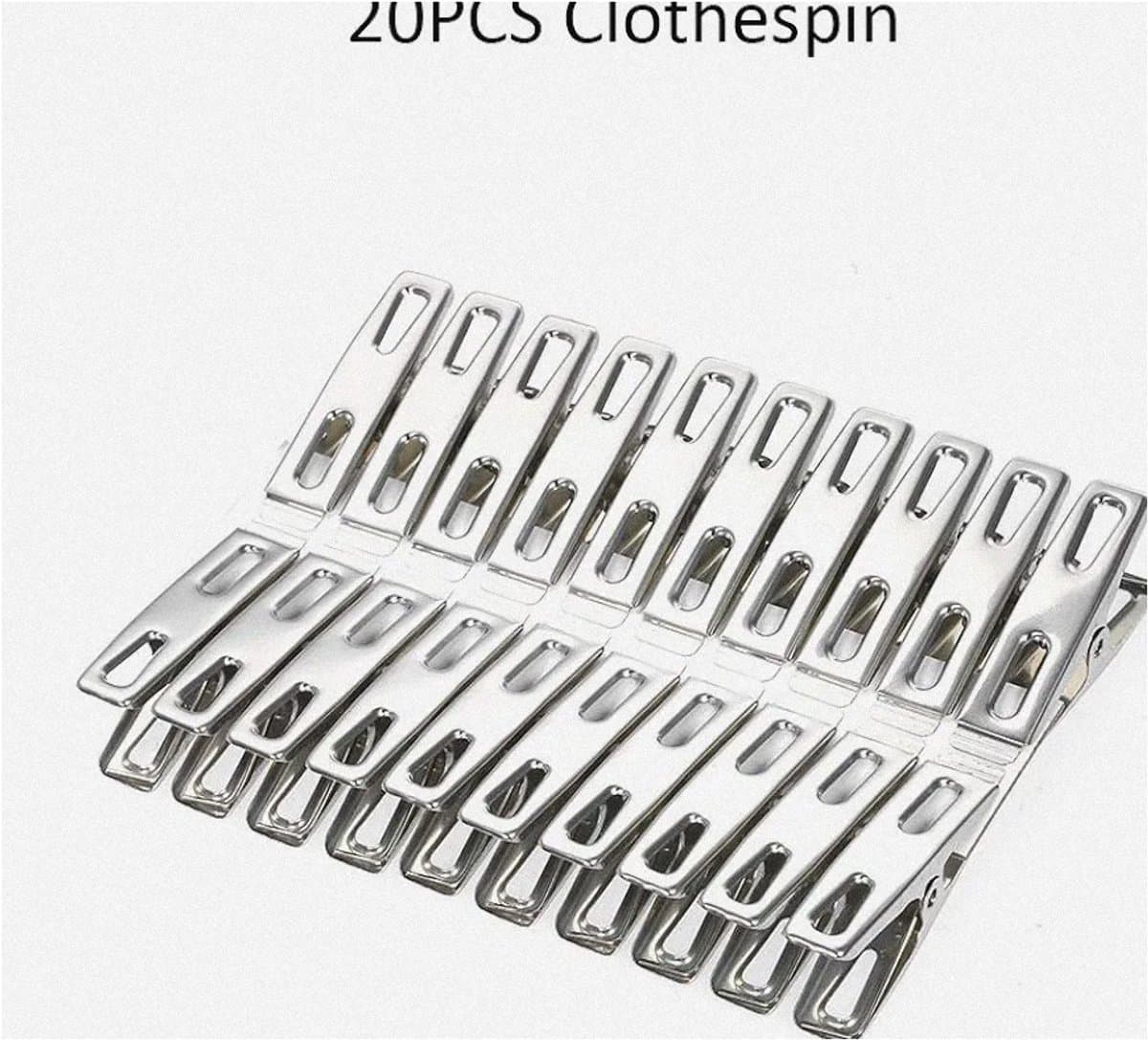 Metalen handdoekclips - set van 20 - stevig en multifunctioneel — afbeelding 1