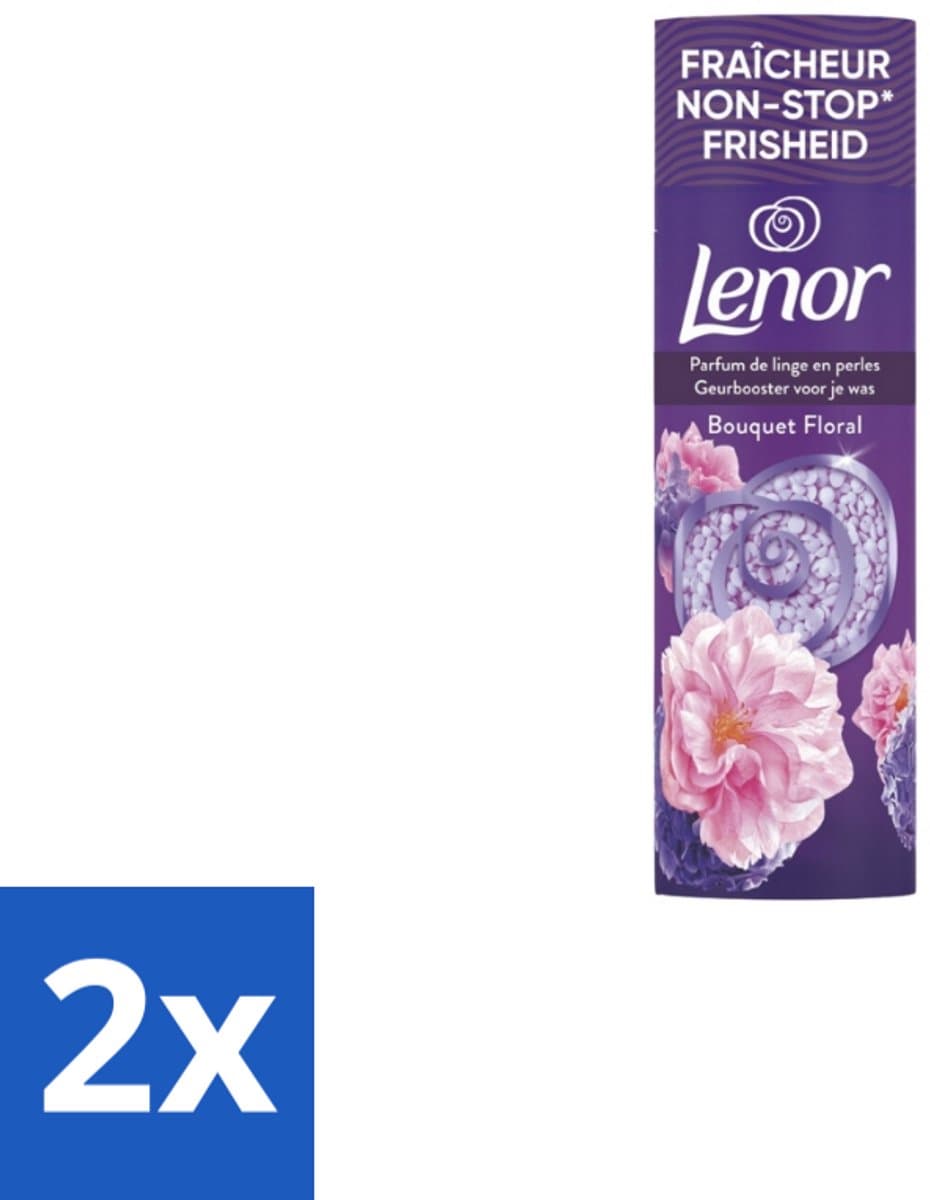 Lenor In-Wash Geurbooster Bloemen Boeket 19 wasbeurten 235 gr - Voordeelverpakking - 2 stuks — afbeelding 1