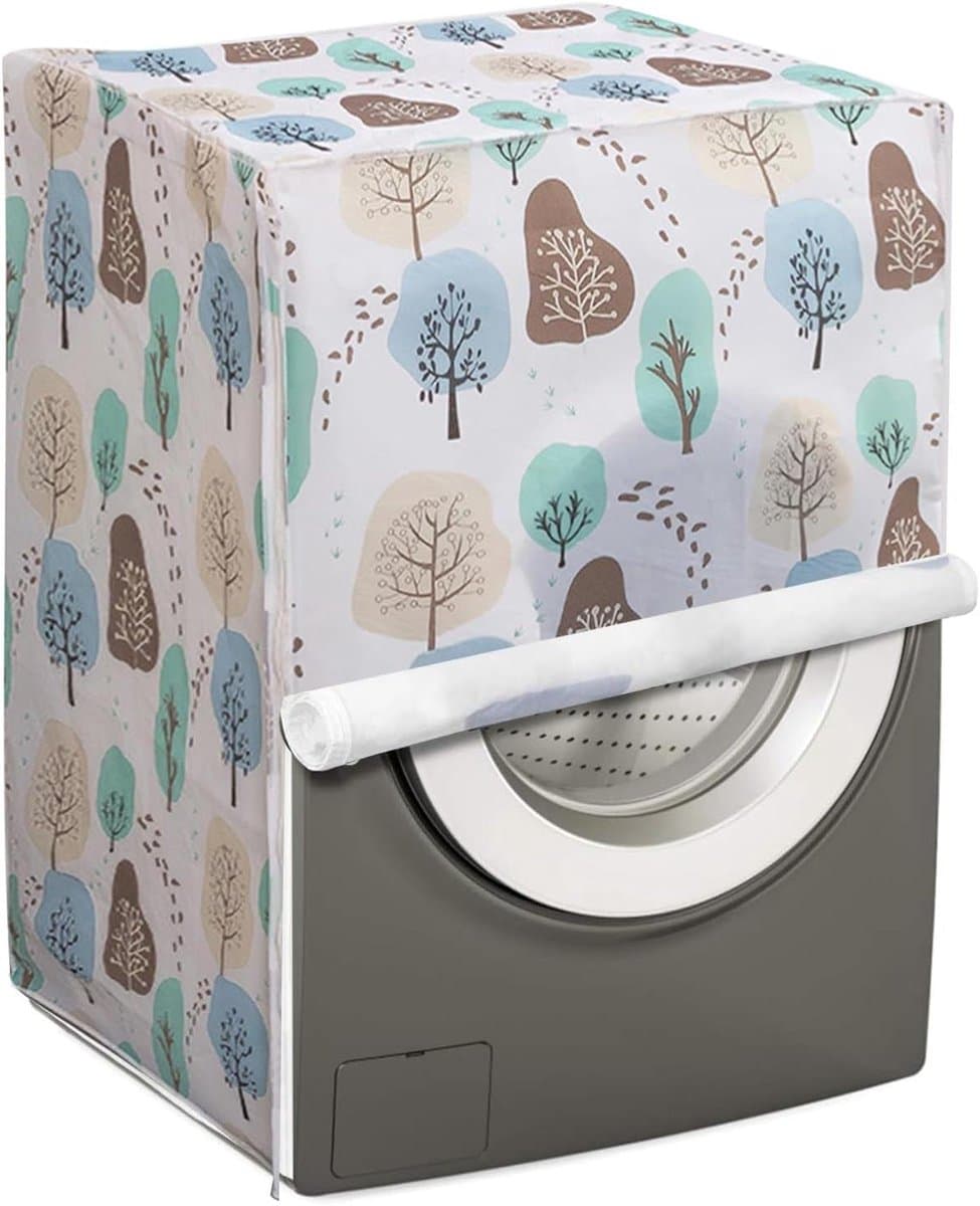 Wasmachine en Droger Beschermhoes - Houdt uw apparaat droog en schoon - Voorlader - 63 x 62 x 85 cm — afbeelding 1