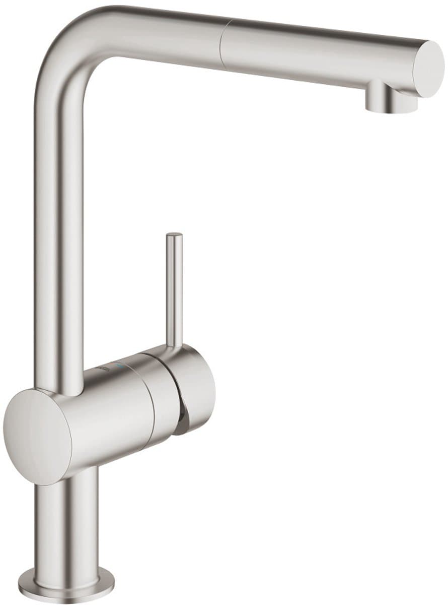 GROHE 30436DC0 keukenkraan Roestvrijstaal — afbeelding 1