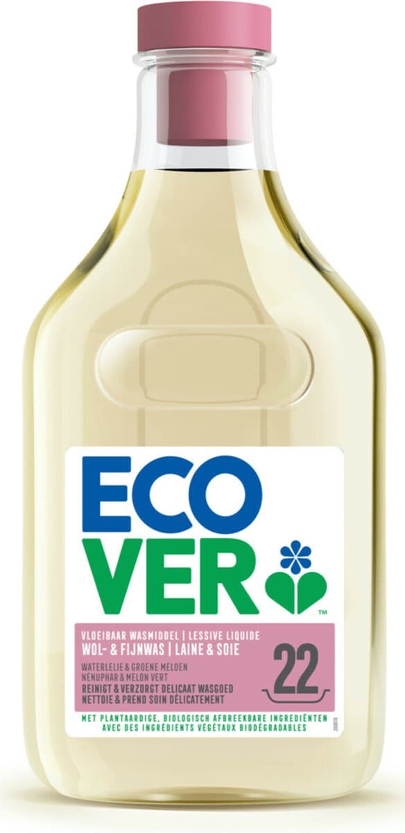 Ecover Wasmiddel Wol en fijn 22 Wasbeurten - 1 liter — afbeelding 1