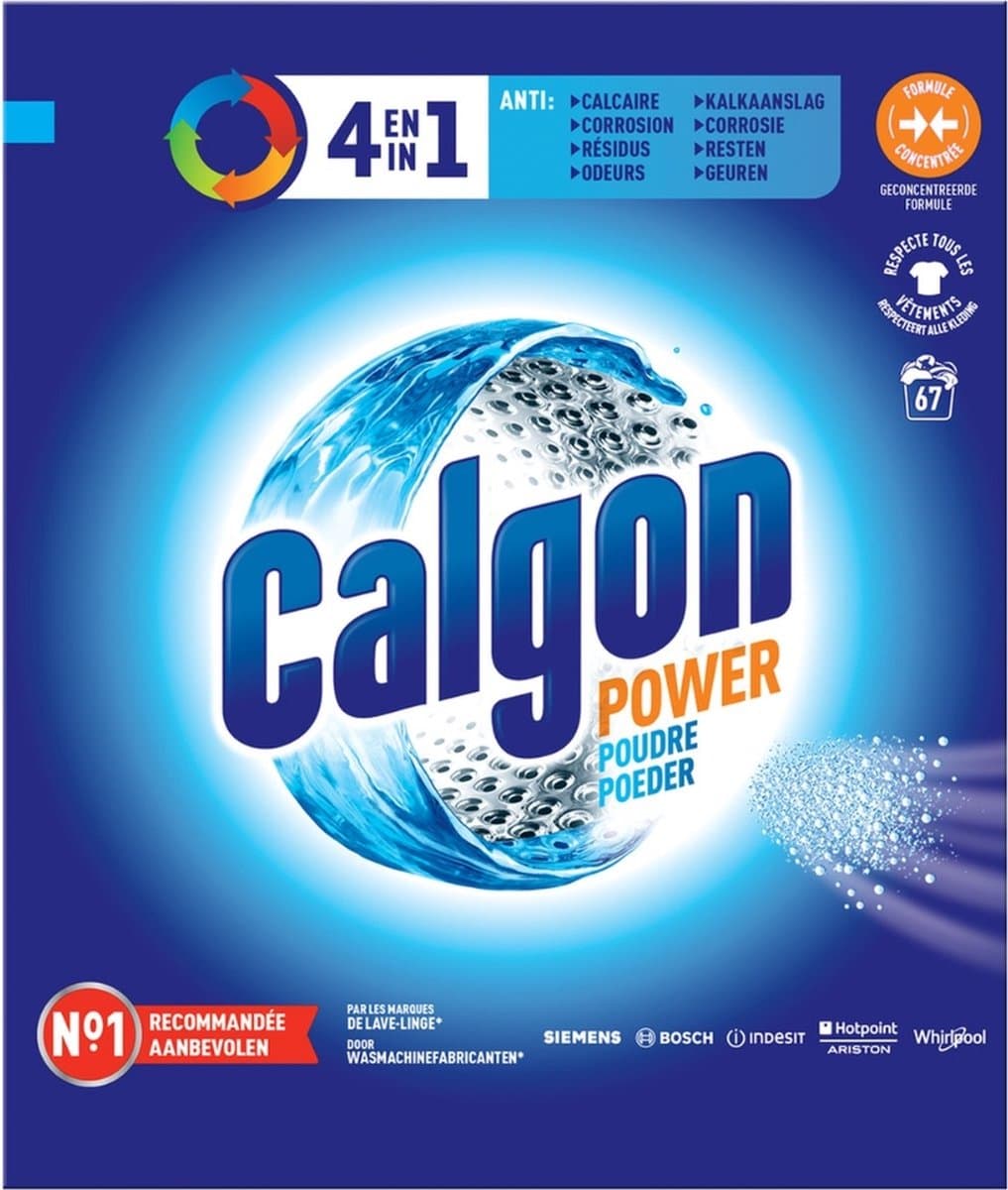 Calgon - Wasmachinereiniger - Tegen Kalkaanslag / Corrosie / Wasmiddelresten / Geuren - 67 Wasbeurten - Voordeelverpakking - 6 stuks — afbeelding 1
