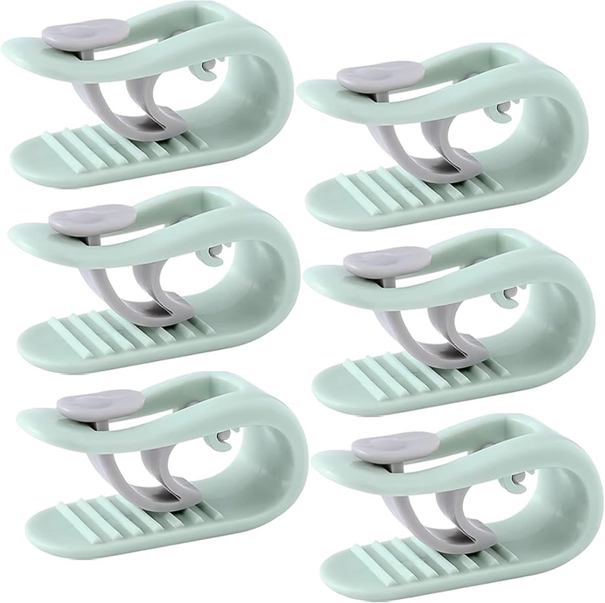 Dekbed, quiltclip, 24 stuks quiltbevestigingsclips, naaldloze gesp quiltsluiting, dekbedovertrekbevestigingsmiddelen, antislip bedlakenclips, anti-beweging, voor quilt, dekbed, bedlaken — afbeelding 1