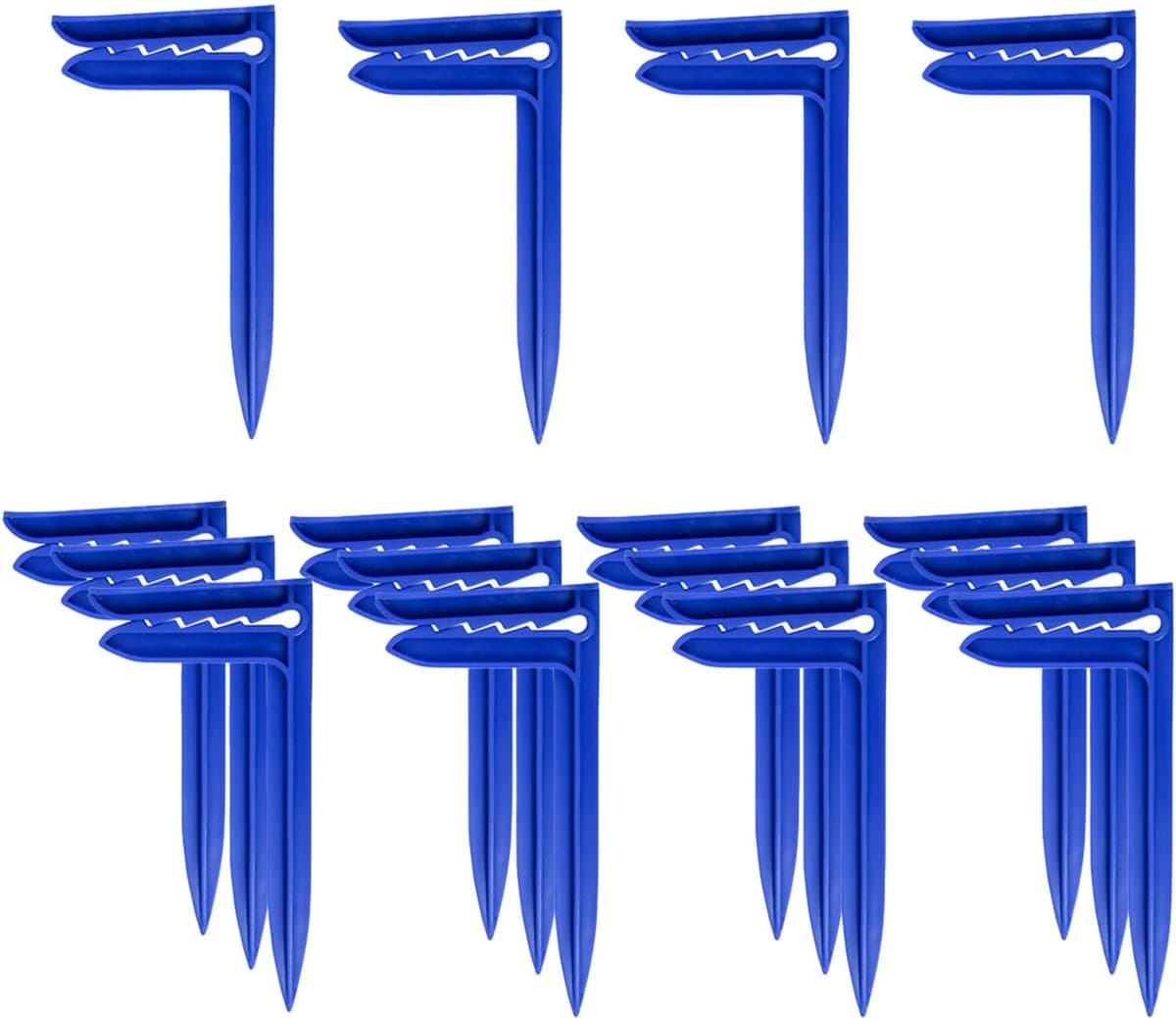 Benson Strandlaken klem - 16x - kunststof - 15 cm - Handdoekknijpers / handdoek klem — afbeelding 1