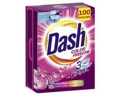 Dash Color Alpen Frische Waspoeder - Gekleurde Was - 5 kg - 100 Wasbeurten - Beschermt gekleurde stoffen - Voorkomt kalkaanslag - Zonder kleuroverdracht