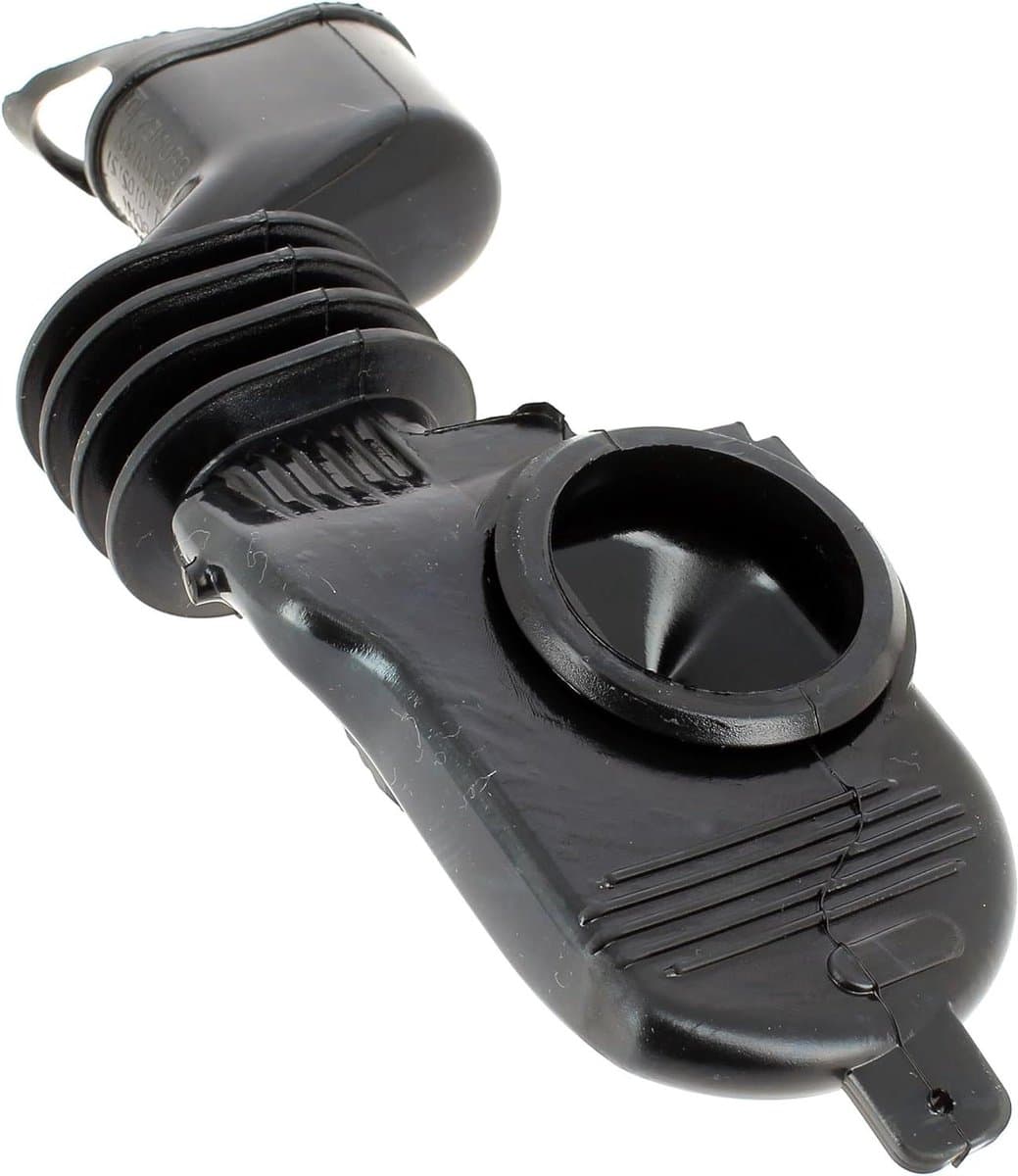 Wasmachine Zeepbak Slang - Afvoerslang Reservoir - Wasmachine Onderhoud - Met Reservoir - Standaard Maat - Zwart — afbeelding 1