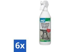 6 x HG Roestvlekken Verwijderaar 500 ml - Roestvlekken Verwijderen - Roestverwijderaar - Roestvlekkenreiniger - Roestvlekken Op Tegels - Roestvlekken Op Natuursteen