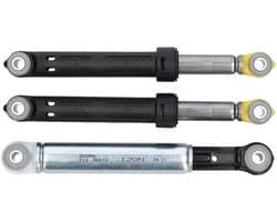 Multaparts® schokbrekers -set van 3 stuks- geschikt voor Miele wasmachine | Hoogwaardig alternatief voor origineel Miele 7221780, 7381920, 7381921, 7381922, 7381923 | 2 x Suspa 06230027 (75N) + 1 x Suspa 4151285 (120N)