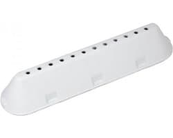 3st - Wasrib trommelrib 12 gaatjes 6 klemmen - 225x54x40mm - meenemer trommel voor wasmachine - geschikt voor Ariston Blue Air Hotpoint Indesit — afbeelding 1
