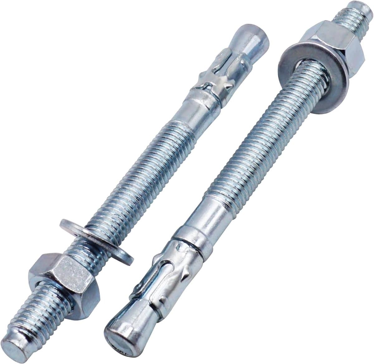 Wigankers - Metalen pluggen - Vastzetten Constructies - Verzinkt Staal - M12 x 160 mm — afbeelding 1
