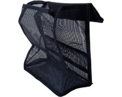 Hangende Waslijn Tas - Wasknijper Opberger - Wasknijpers Sorteren - Met Hanger Haak - 20x10x24 cm - Zwart