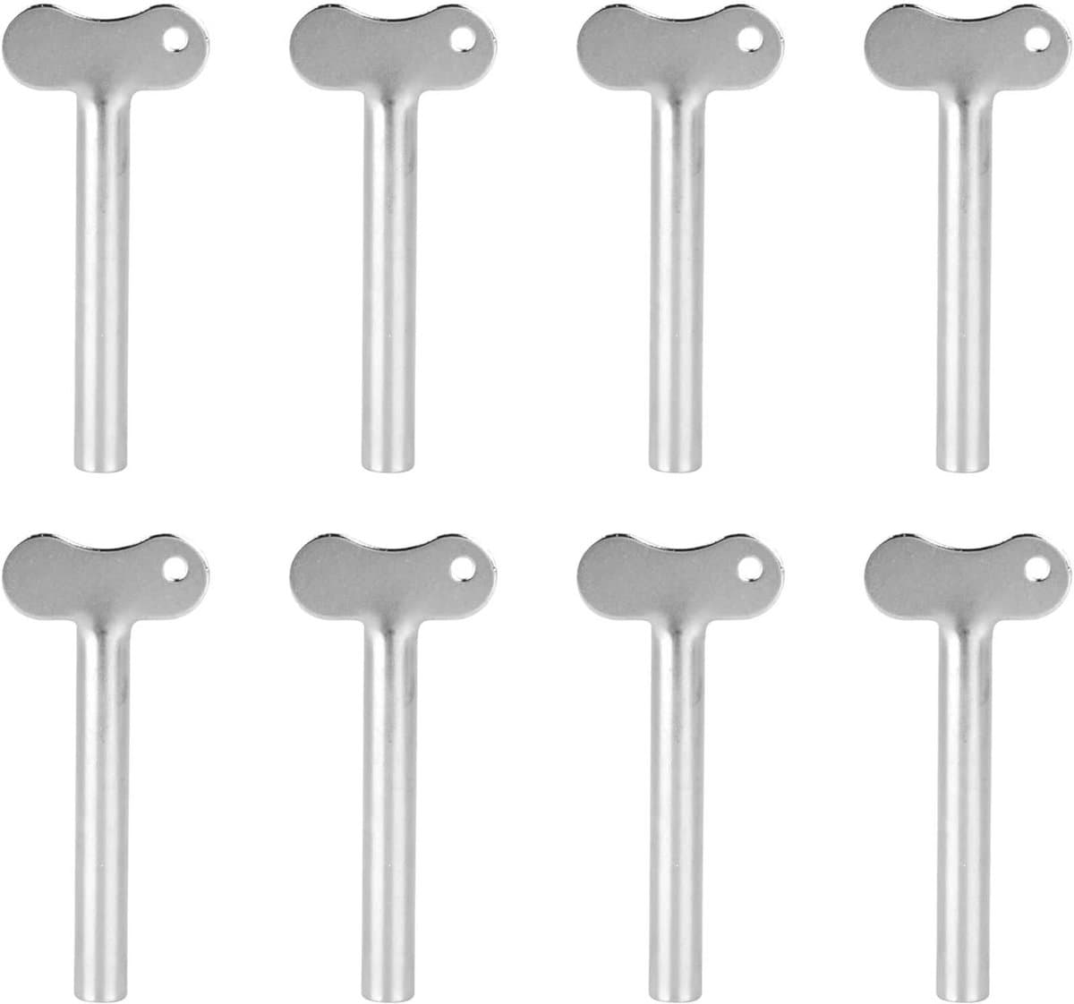 Dailygoods- Buisknijper Roestvrij Staal - 8 Stuks - Tandpasta/Crème/Verf Knijper - Sleuteldispenser - Waterdicht - Eenvoudig te Gebruiken - Tandpastaknijper — afbeelding 1