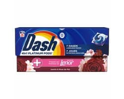 Dash Wasmiddelcapsules 4in1 Pods Jasmin & Rose de Mai - 4 x 26 stuks - Voordeelverpakking