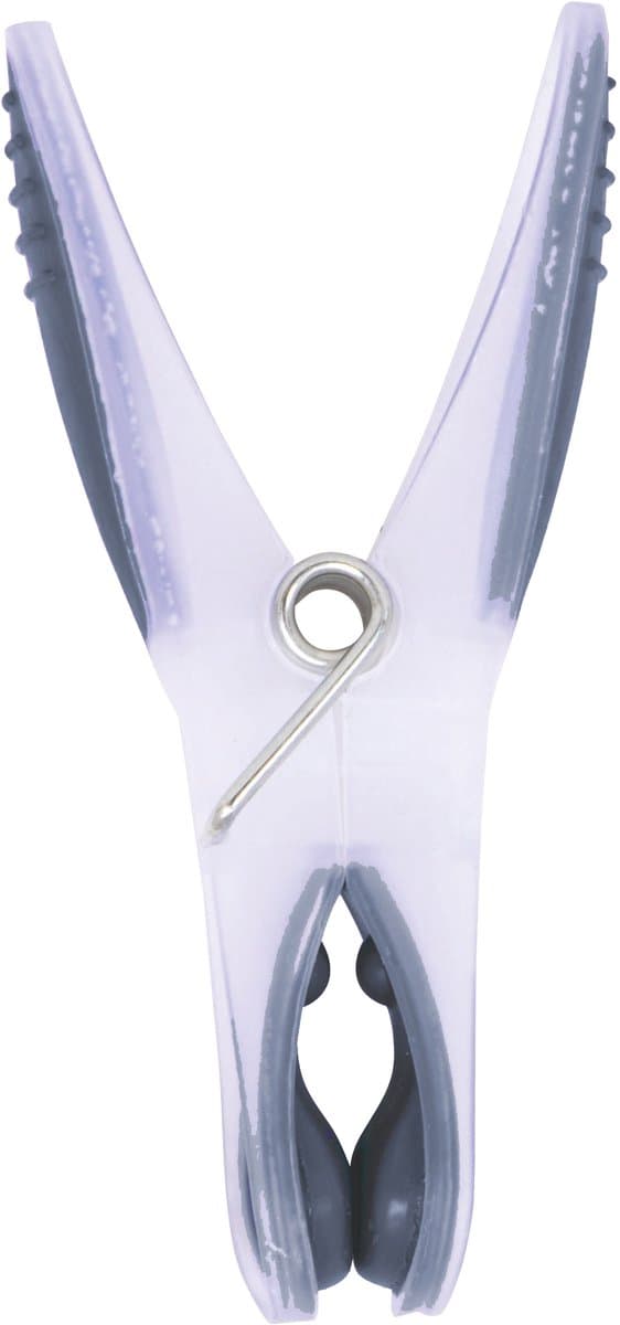 MSV Wasknijpers Wit – 40 Stuks Kunststof Knijpers van Polypropyleen – Praktische Kleerknijpers voor Alle Soorten Wasgoed – 8,5 x 1,6 cm — afbeelding 1