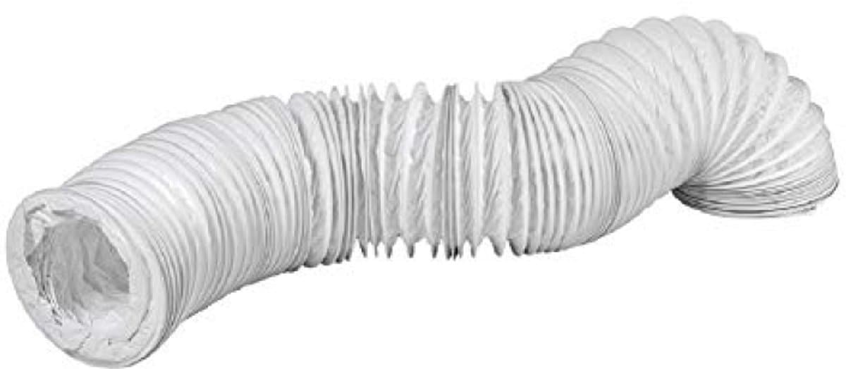 Flexibele PVC Ventilatieslang Ø 100mm - 1 meter - Afvoerslang voor Droger, Airconditioning, Afzuigkap - Versterkt met Staaldraad — afbeelding 1