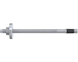 Boutenanker met schijf - Heavy duty anker - Houtconstructies bevestigen - Levensduur 120 jaar - 12/120 mm - Zilver