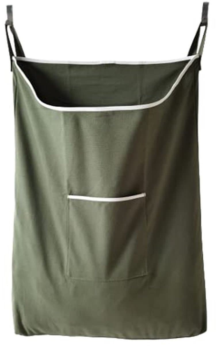 Omgoods - Deurhangende Waszak met Haak en Rits, 65L Capaciteit — afbeelding 1