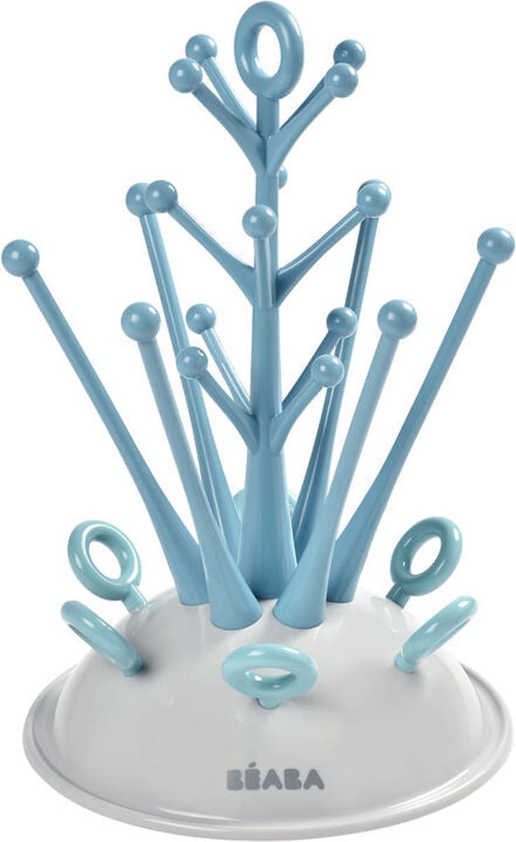 Béaba - Droogrek Flower - Blauw — afbeelding 1