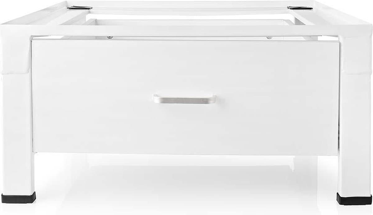 Nedis Wasmachine Verhoger - Ombouw met Opberglade – 150 kg – Wit — afbeelding 1